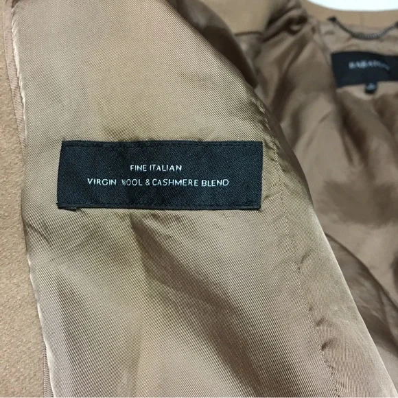 ARITZIA Babaton Connor Short Wool Beige Coat Size M fits Small - Picture 9 of 16